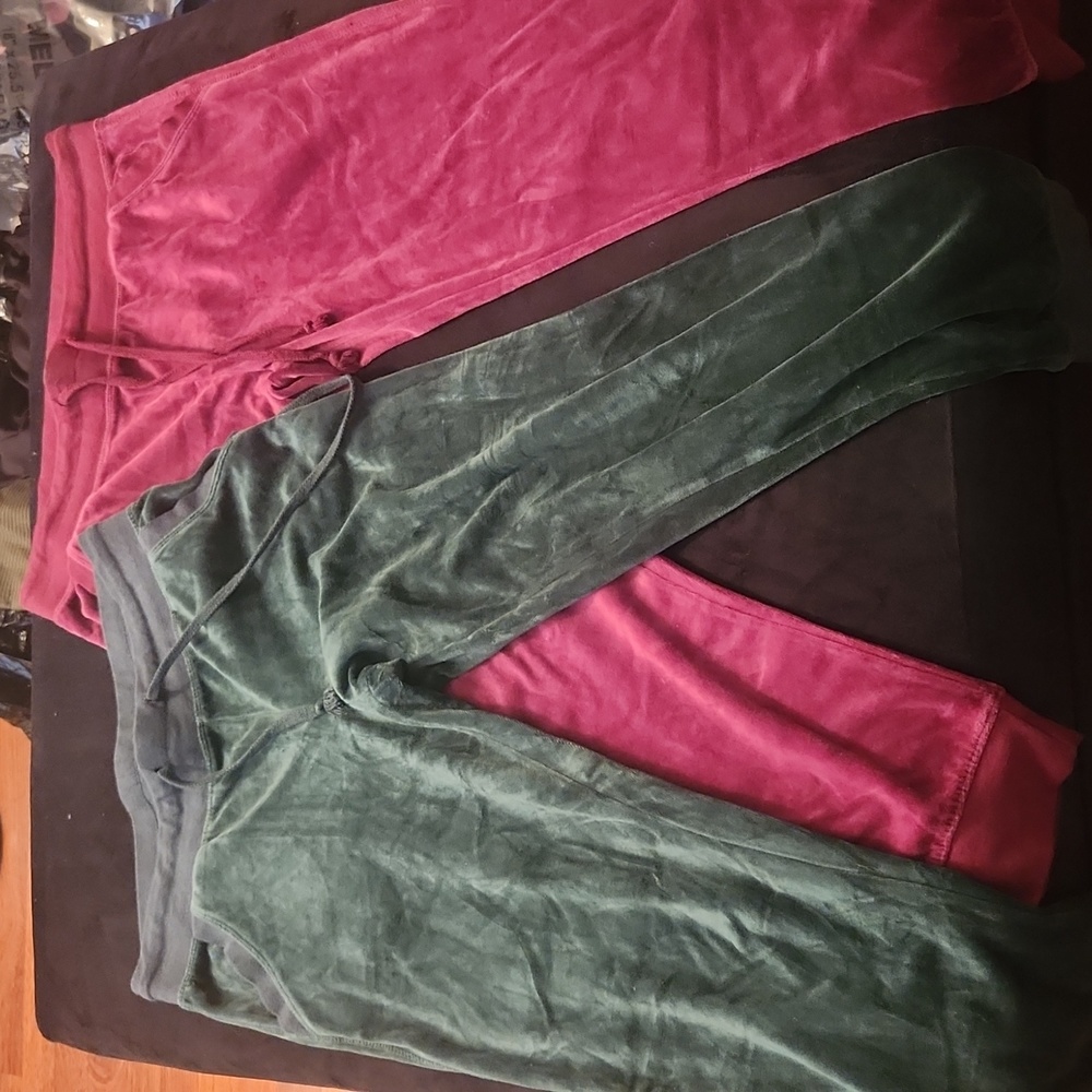 Velour joggers